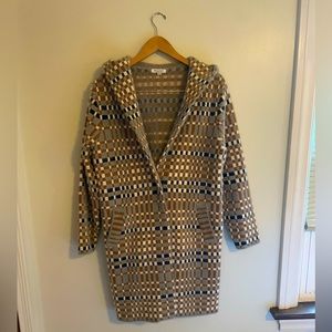 BACIANO Hooded Sweater Coat